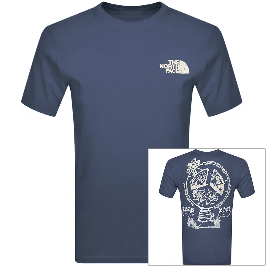 Alternative Image for ProductThe North Face Bottle Source T Shirt Blue1